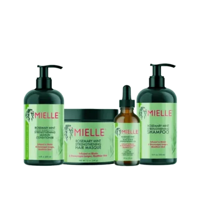 مجموعة ميلي للعناية بالشعر بإكليل الجبل والنعناع: الحل المثالي لشعر صحي ومتألق